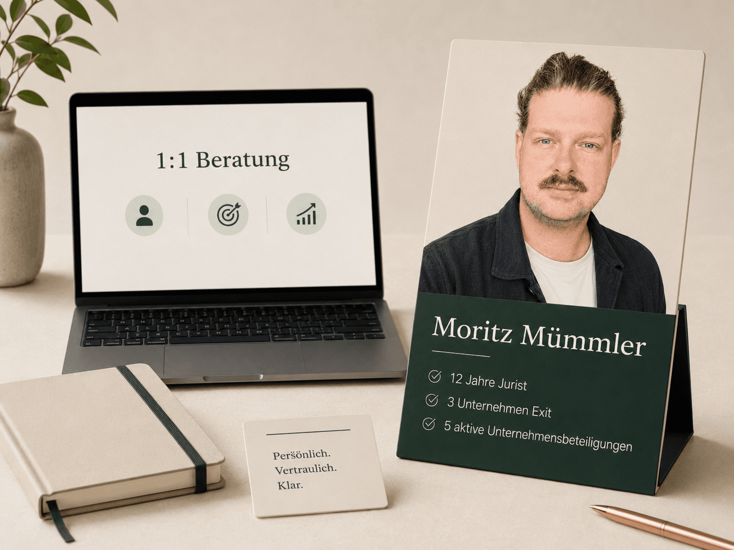 1:1 Businessberatung mit Moritz Mümmler